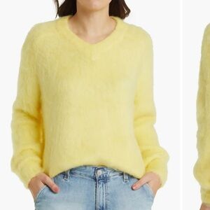 Madewell Brushed V neck sweater EXCELLENT condition